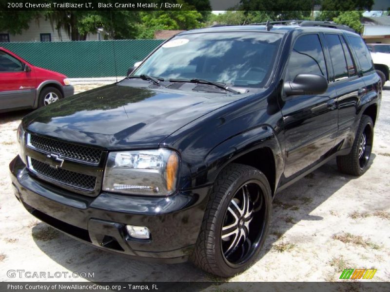 Black Granite Metallic / Ebony 2008 Chevrolet TrailBlazer LT