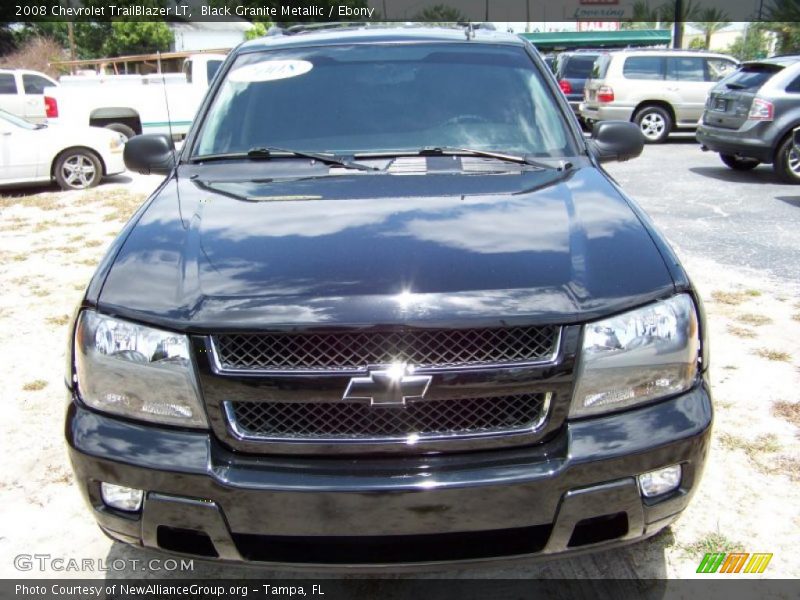 Black Granite Metallic / Ebony 2008 Chevrolet TrailBlazer LT