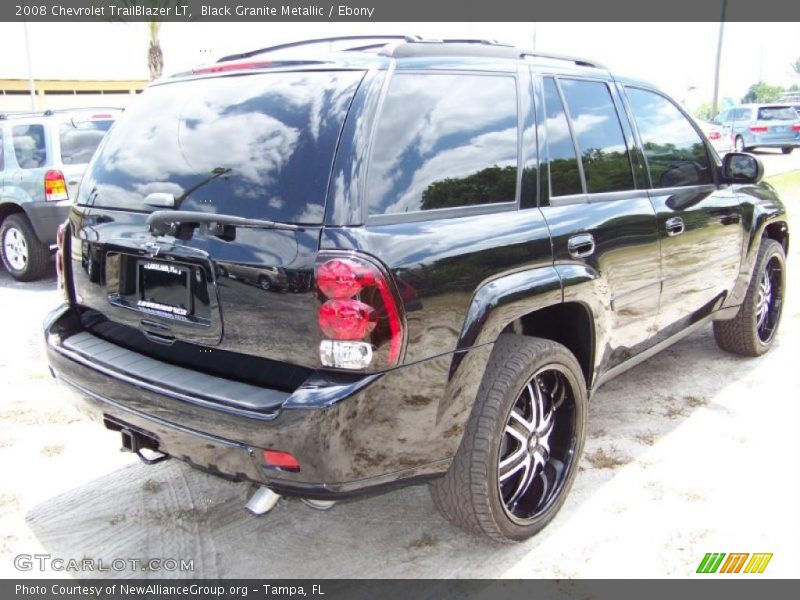 Black Granite Metallic / Ebony 2008 Chevrolet TrailBlazer LT