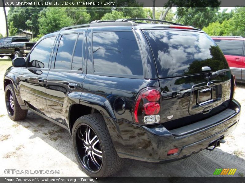 Black Granite Metallic / Ebony 2008 Chevrolet TrailBlazer LT
