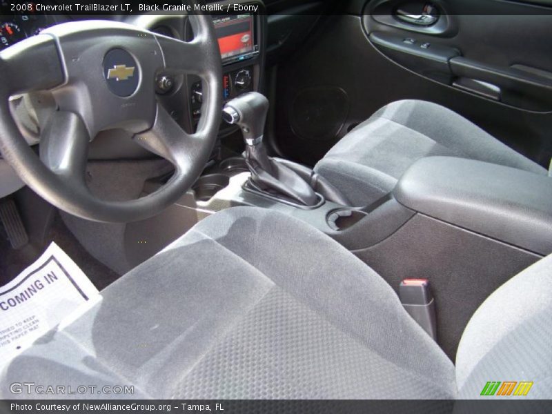 Black Granite Metallic / Ebony 2008 Chevrolet TrailBlazer LT