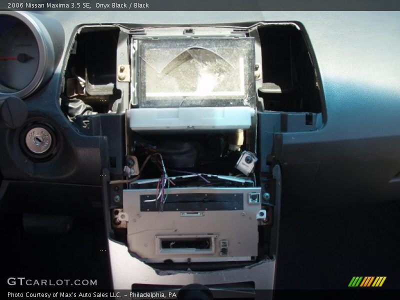 Onyx Black / Black 2006 Nissan Maxima 3.5 SE