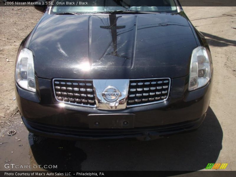 Onyx Black / Black 2006 Nissan Maxima 3.5 SE