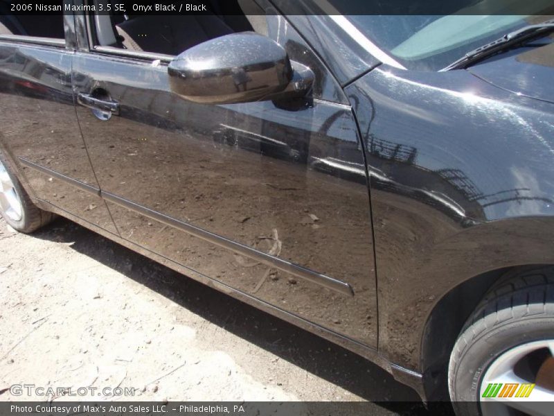 Onyx Black / Black 2006 Nissan Maxima 3.5 SE