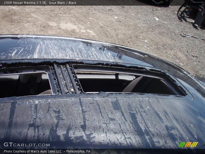 Onyx Black / Black 2006 Nissan Maxima 3.5 SE