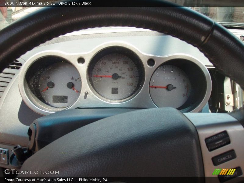 Onyx Black / Black 2006 Nissan Maxima 3.5 SE