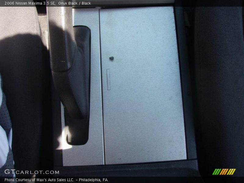 Onyx Black / Black 2006 Nissan Maxima 3.5 SE