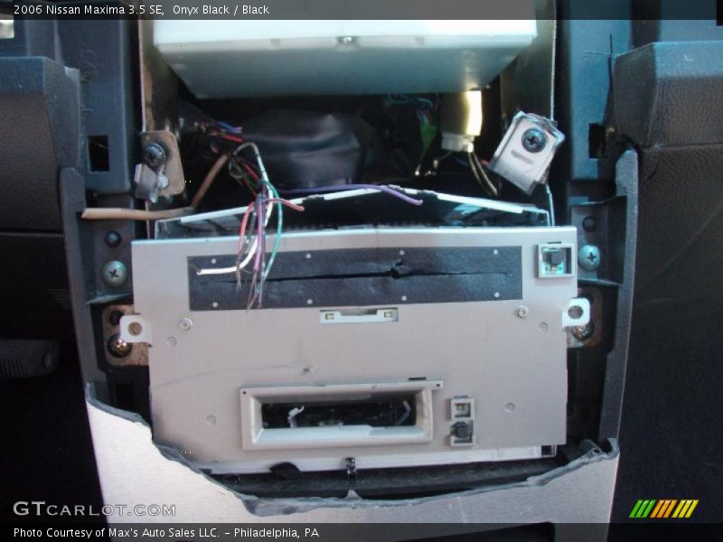 Onyx Black / Black 2006 Nissan Maxima 3.5 SE