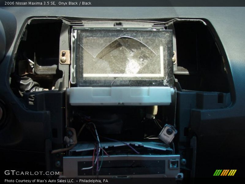 Onyx Black / Black 2006 Nissan Maxima 3.5 SE