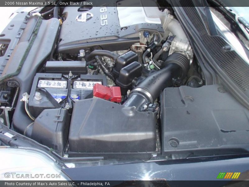 Onyx Black / Black 2006 Nissan Maxima 3.5 SE