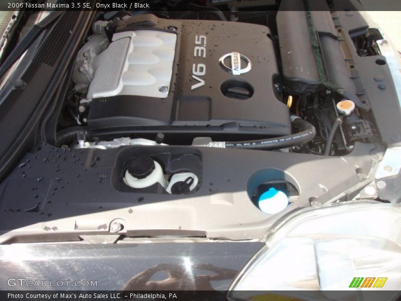 Onyx Black / Black 2006 Nissan Maxima 3.5 SE