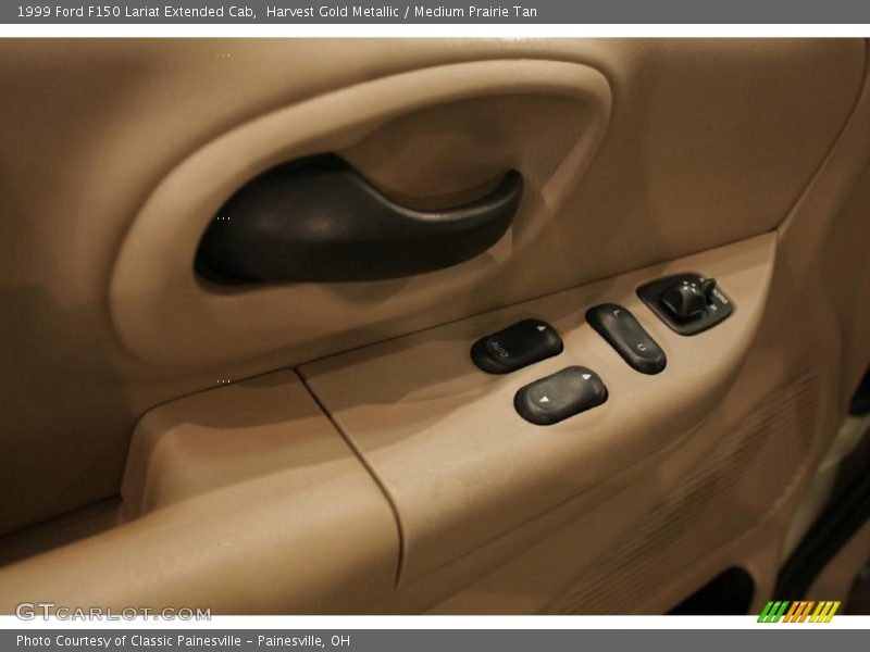 Harvest Gold Metallic / Medium Prairie Tan 1999 Ford F150 Lariat Extended Cab