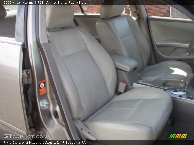 Spirited Bronze Pearl / Frost 2006 Nissan Maxima 3.5 SE