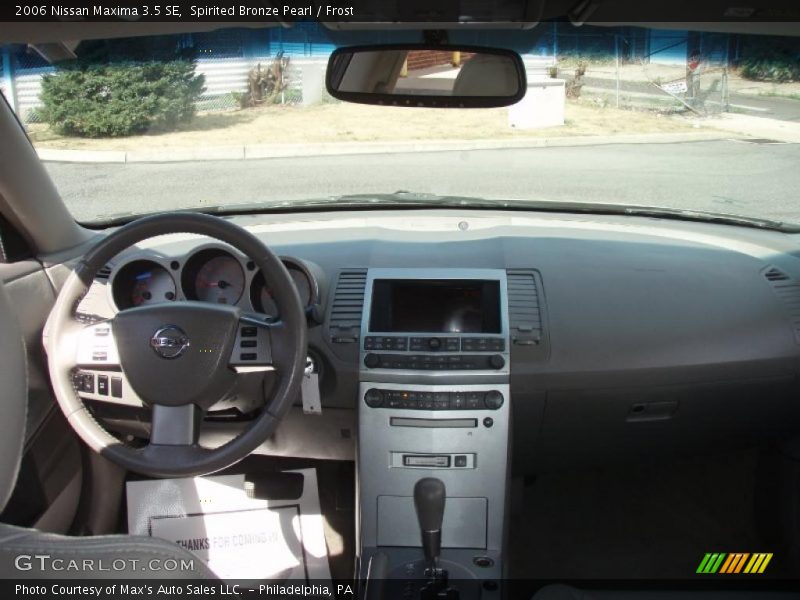 Spirited Bronze Pearl / Frost 2006 Nissan Maxima 3.5 SE
