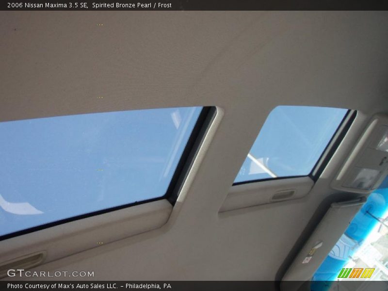 Spirited Bronze Pearl / Frost 2006 Nissan Maxima 3.5 SE