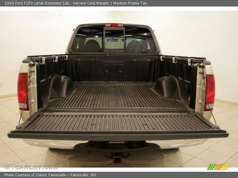 Harvest Gold Metallic / Medium Prairie Tan 1999 Ford F150 Lariat Extended Cab