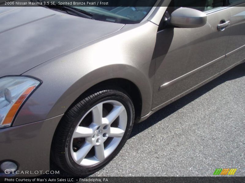Spirited Bronze Pearl / Frost 2006 Nissan Maxima 3.5 SE