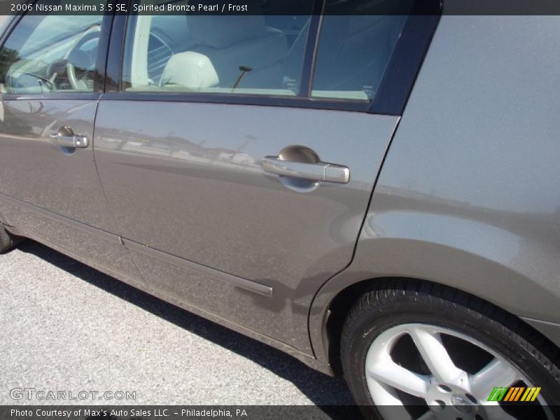 Spirited Bronze Pearl / Frost 2006 Nissan Maxima 3.5 SE