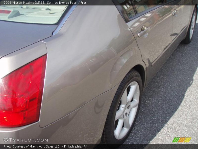 Spirited Bronze Pearl / Frost 2006 Nissan Maxima 3.5 SE