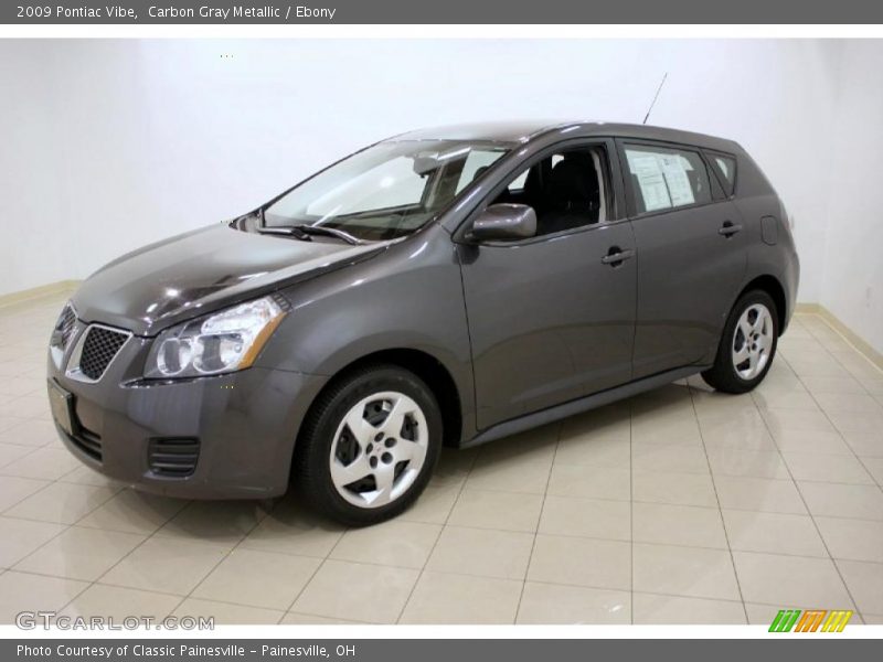 Carbon Gray Metallic / Ebony 2009 Pontiac Vibe