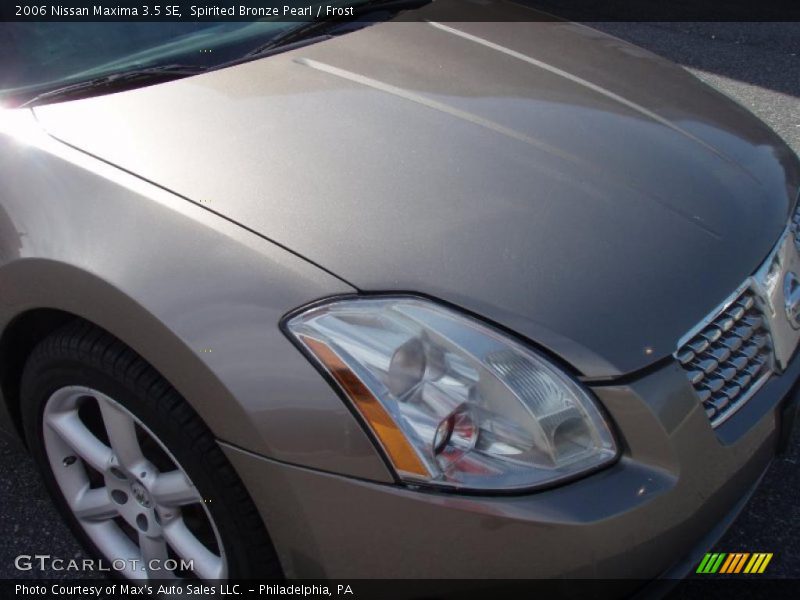 Spirited Bronze Pearl / Frost 2006 Nissan Maxima 3.5 SE