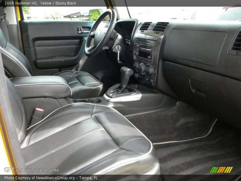 Yellow / Ebony Black 2006 Hummer H3