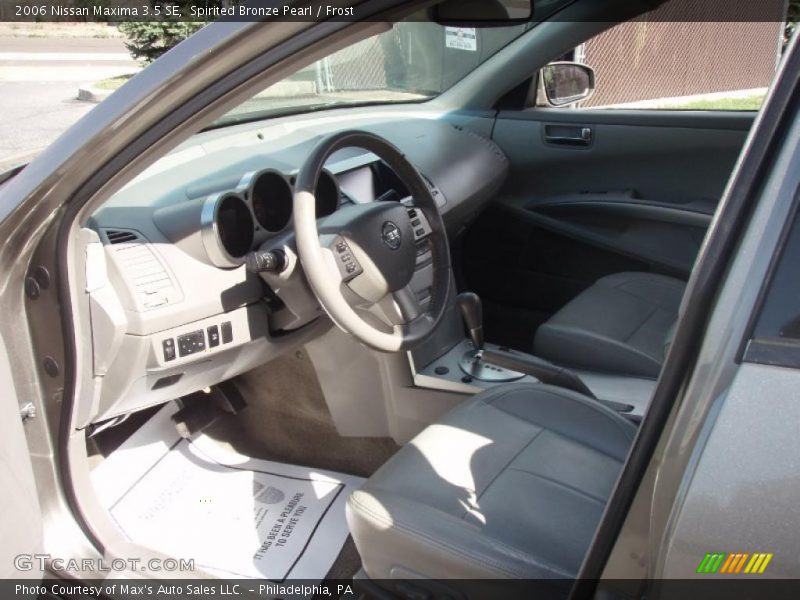 Spirited Bronze Pearl / Frost 2006 Nissan Maxima 3.5 SE