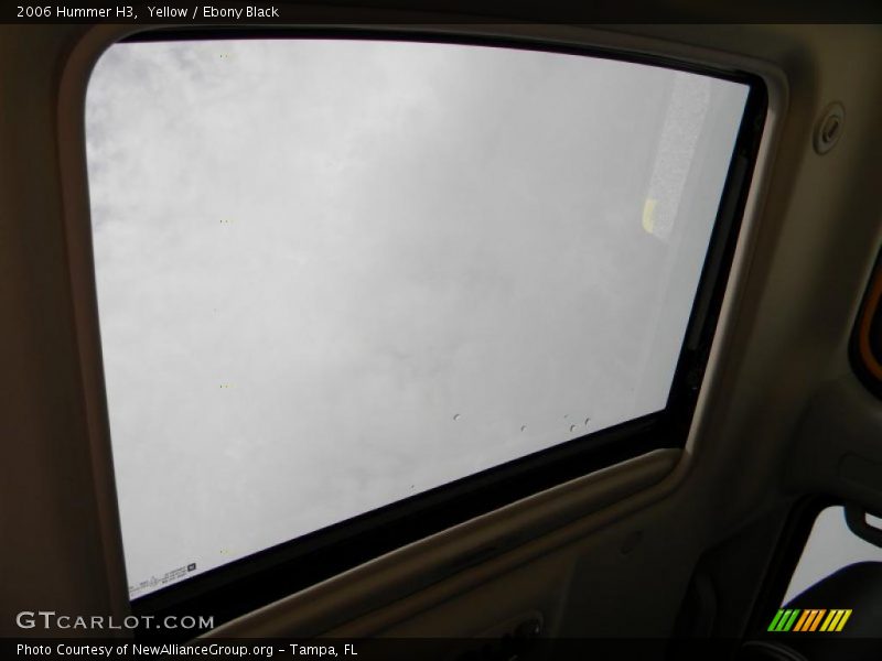 Yellow / Ebony Black 2006 Hummer H3