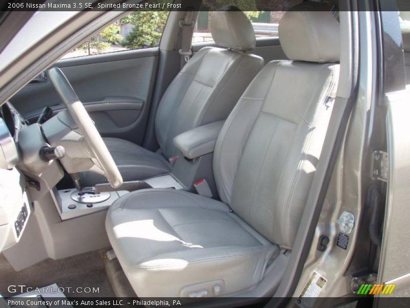 Spirited Bronze Pearl / Frost 2006 Nissan Maxima 3.5 SE