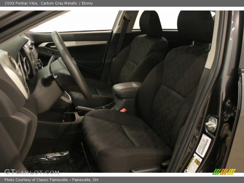 Carbon Gray Metallic / Ebony 2009 Pontiac Vibe