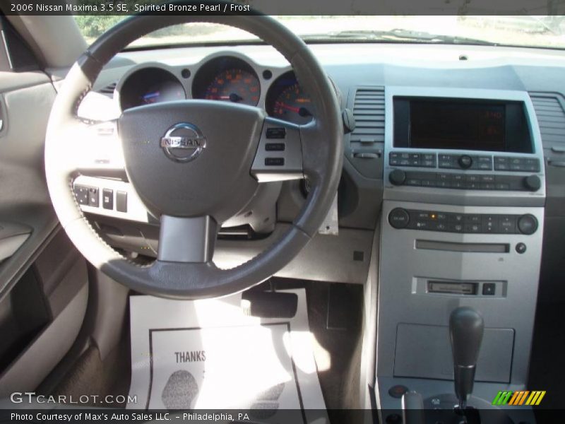 Spirited Bronze Pearl / Frost 2006 Nissan Maxima 3.5 SE