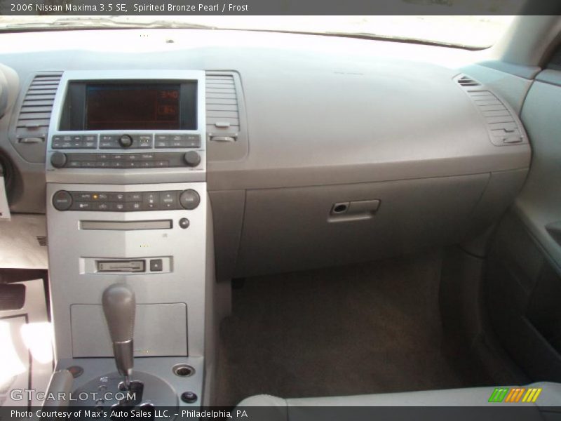Spirited Bronze Pearl / Frost 2006 Nissan Maxima 3.5 SE