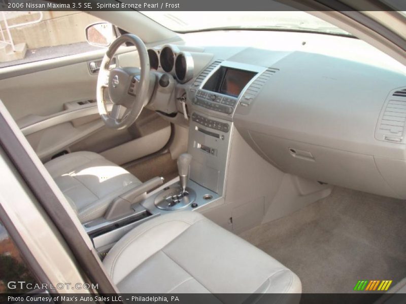 Spirited Bronze Pearl / Frost 2006 Nissan Maxima 3.5 SE