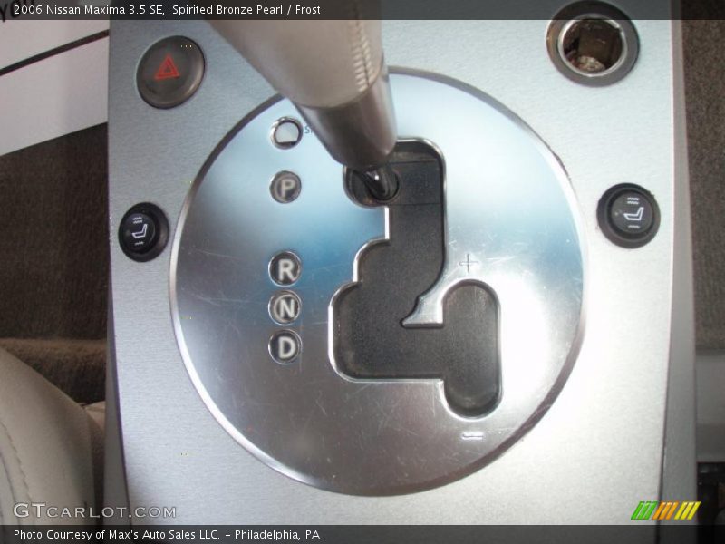 Spirited Bronze Pearl / Frost 2006 Nissan Maxima 3.5 SE