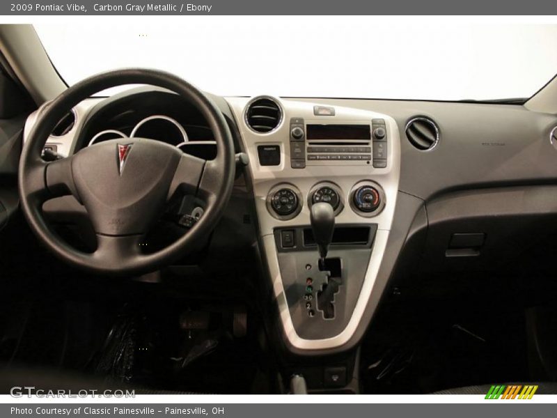 Carbon Gray Metallic / Ebony 2009 Pontiac Vibe