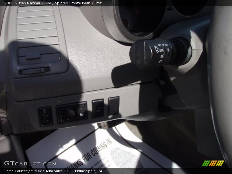 Spirited Bronze Pearl / Frost 2006 Nissan Maxima 3.5 SE
