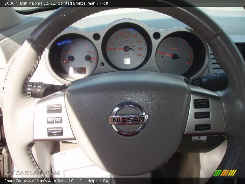 Spirited Bronze Pearl / Frost 2006 Nissan Maxima 3.5 SE
