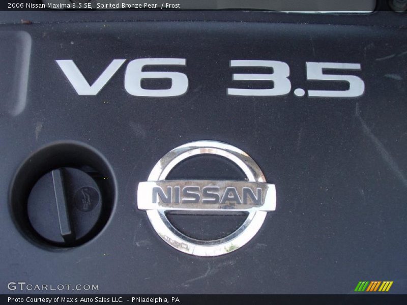 Spirited Bronze Pearl / Frost 2006 Nissan Maxima 3.5 SE