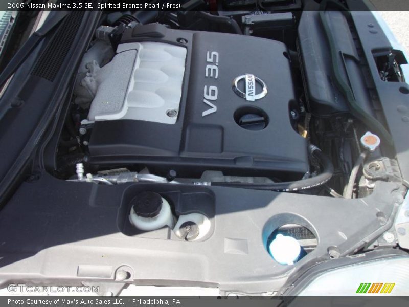 Spirited Bronze Pearl / Frost 2006 Nissan Maxima 3.5 SE
