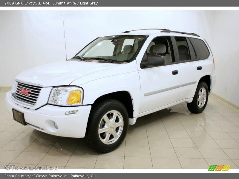 Summit White / Light Gray 2009 GMC Envoy SLE 4x4