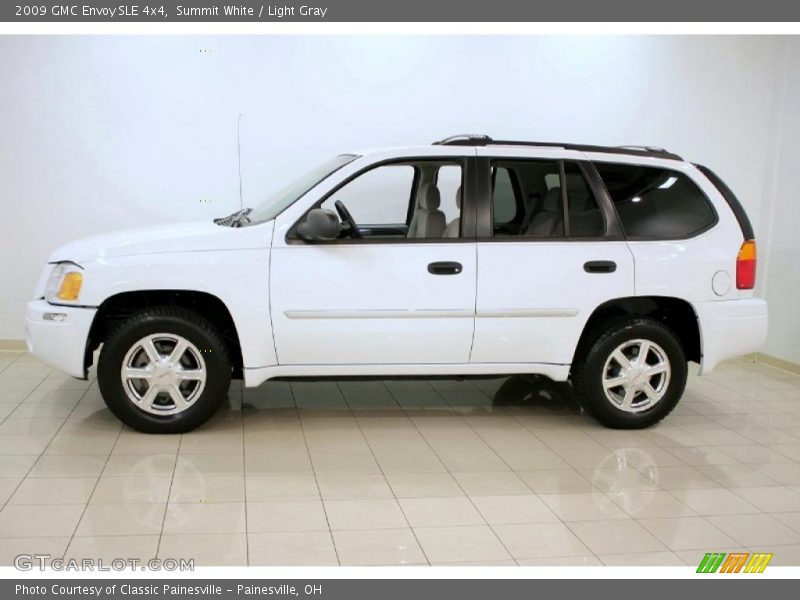 Summit White / Light Gray 2009 GMC Envoy SLE 4x4