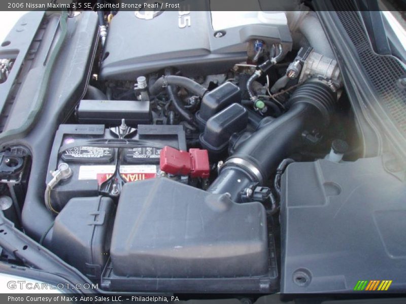 Spirited Bronze Pearl / Frost 2006 Nissan Maxima 3.5 SE
