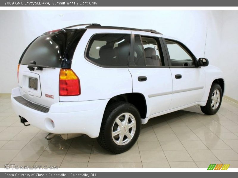 Summit White / Light Gray 2009 GMC Envoy SLE 4x4