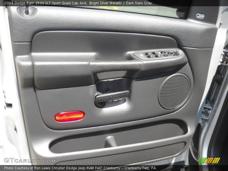 Bright Silver Metallic / Dark Slate Gray 2004 Dodge Ram 1500 SLT Sport Quad Cab 4x4