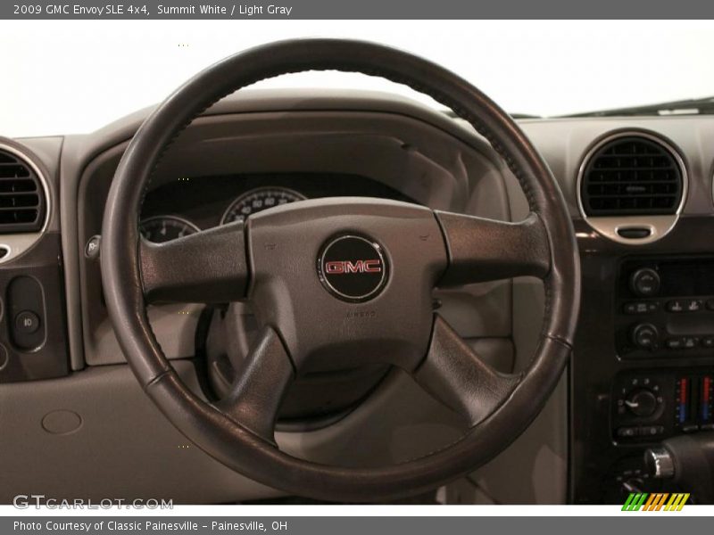 Summit White / Light Gray 2009 GMC Envoy SLE 4x4