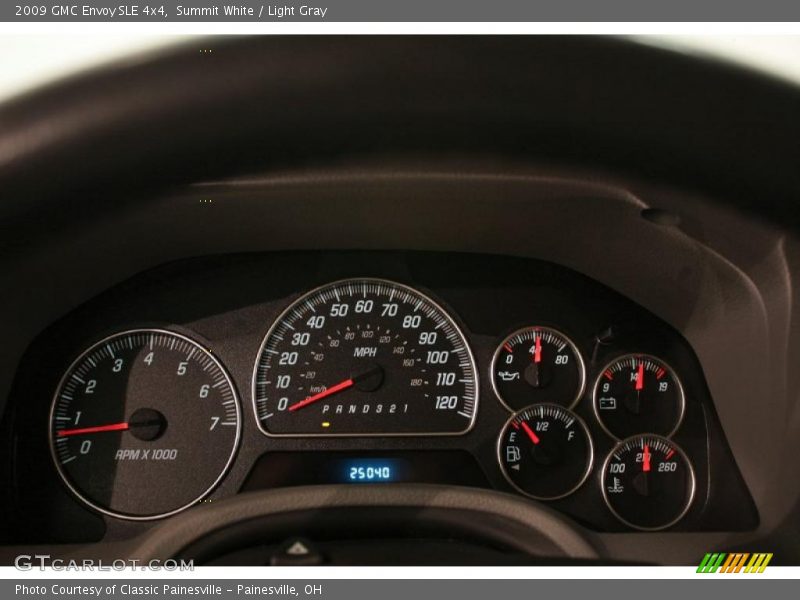 Summit White / Light Gray 2009 GMC Envoy SLE 4x4