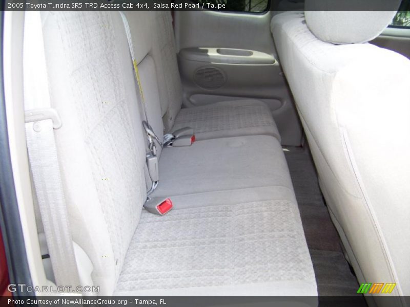 Salsa Red Pearl / Taupe 2005 Toyota Tundra SR5 TRD Access Cab 4x4