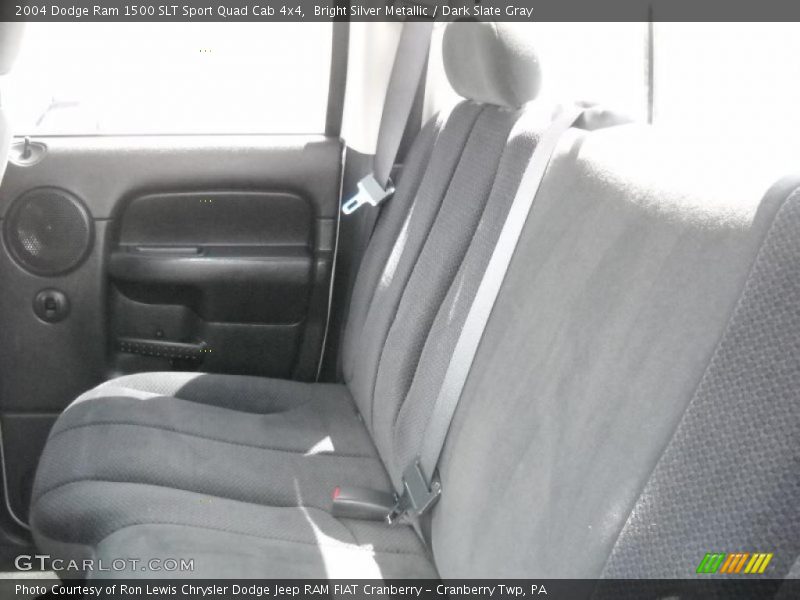 Bright Silver Metallic / Dark Slate Gray 2004 Dodge Ram 1500 SLT Sport Quad Cab 4x4