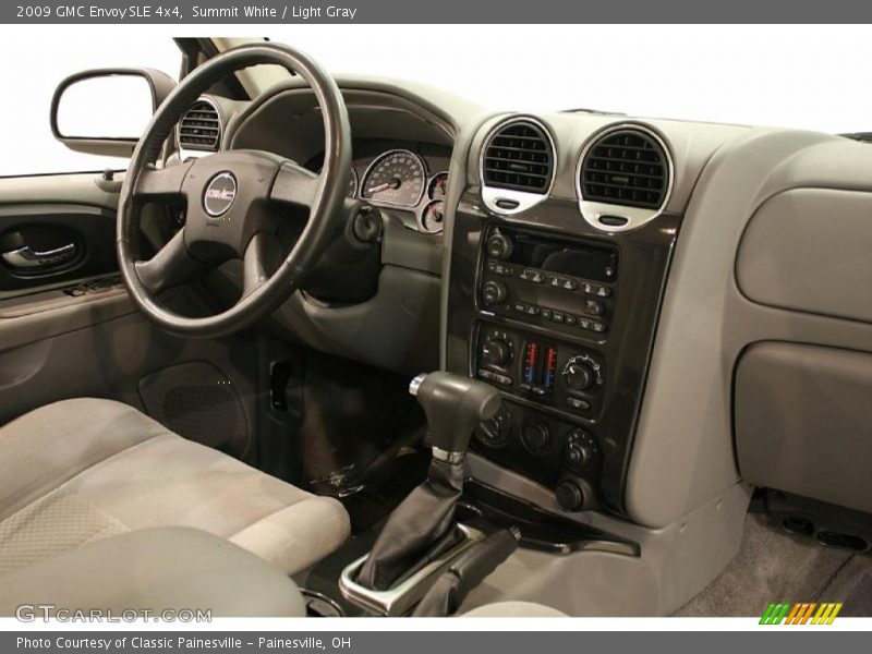 Summit White / Light Gray 2009 GMC Envoy SLE 4x4