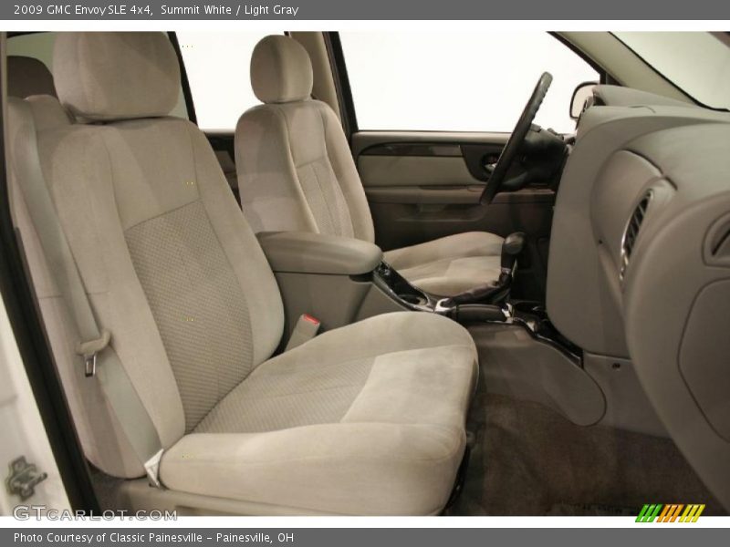 Summit White / Light Gray 2009 GMC Envoy SLE 4x4
